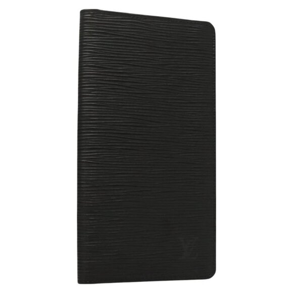 LOUIS VUITTON Epi Porte Cartes Credit Long Wallet Black - Picture 1 of 16